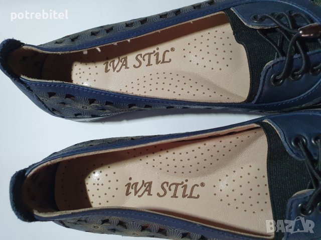 Дамски обувки естествена кожа, снимка 2 - Дамски ежедневни обувки - 40179859