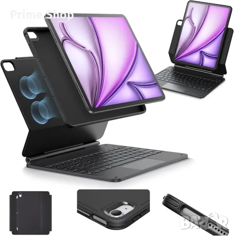 ESR Калъф с клавиатура и тракпад за iPad Air 13" (2024-2026, M2/M3/M4)