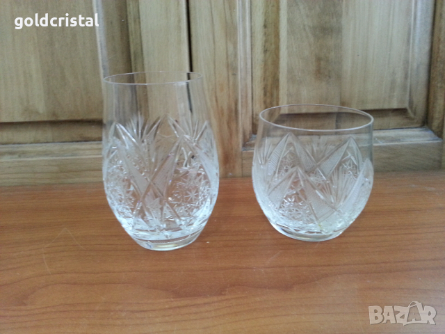Кристални чаши, снимка 9 - Антикварни и старинни предмети - 35858464