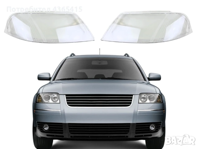 Стъкла за фарове на VW Passat B5.5 (2000-2005)