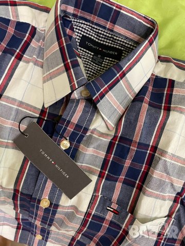 TOMMY HILFIGER нова мъжка риза,S размер, снимка 6 - Ризи - 33707883