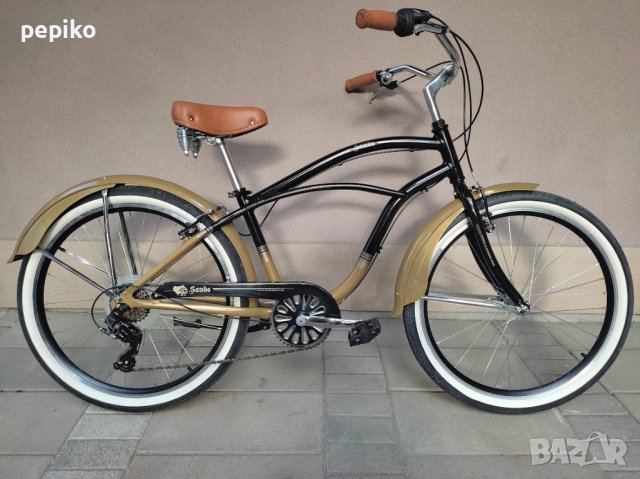 Продавам колела внос от Германия  алуминиев велосипед CRUISER CHRISSON SANDO 26 цола