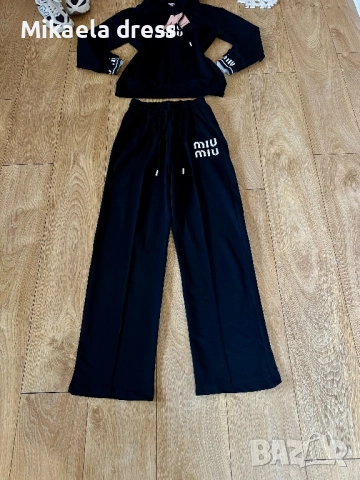 Разкошен ежедневен суперудобен сет Miu Miu.Много ефектно и удобно.С М Л размер, снимка 6 - Комплекти - 52286488
