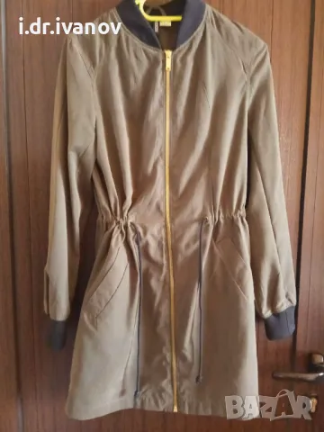 Тънко дълго модерно яке , снимка 1