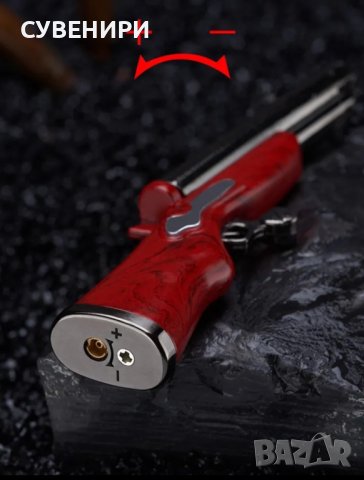 Газова запалка с формата на ловджийска пушка, снимка 11 - Запалки - 34602606