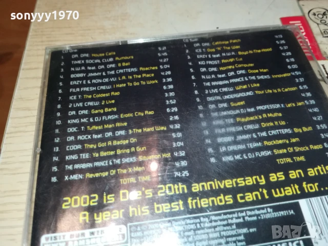 DR.DRE X2 CD 2107251323, снимка 8 - CD дискове - 51091132