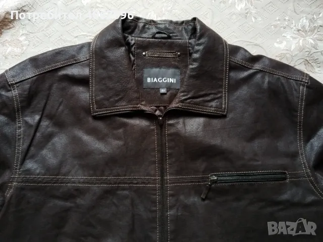 Мъжки кожени якета  BIAGGINI и FLORENCE'S LEATHER - размер XL/XXL