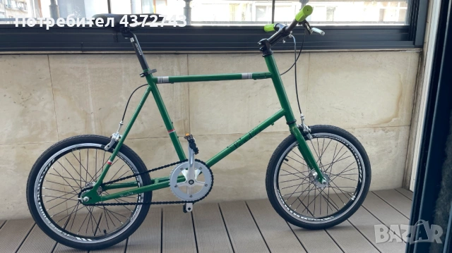 Велоспиед single speed - mini velo, снимка 2 - Велосипеди - 54327122