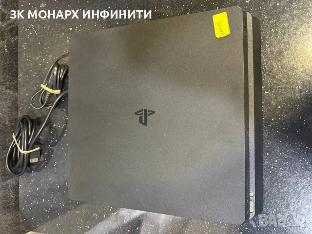 Конзола Sony Playstation 4 Slim / 500GB / + два джойстика / +HDMI и захранващ кабел, снимка 3 - PlayStation конзоли - 56203891