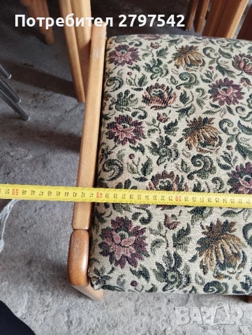 Дървени столове А106, снимка 5 - Столове - 50475777