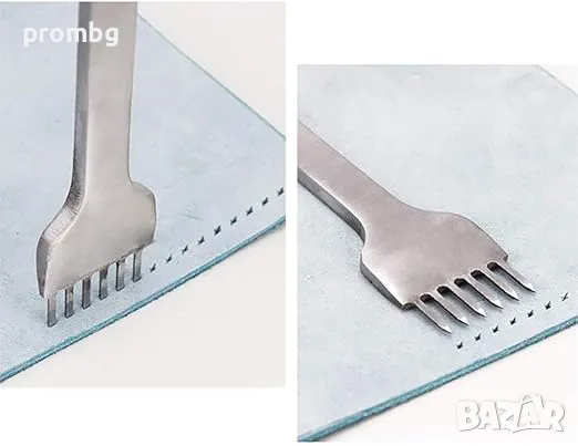 кожарски, сарашки вилици за обработка на кожа, диагонални, замбовидни, прави, снимка 2 - Други инструменти - 24714530