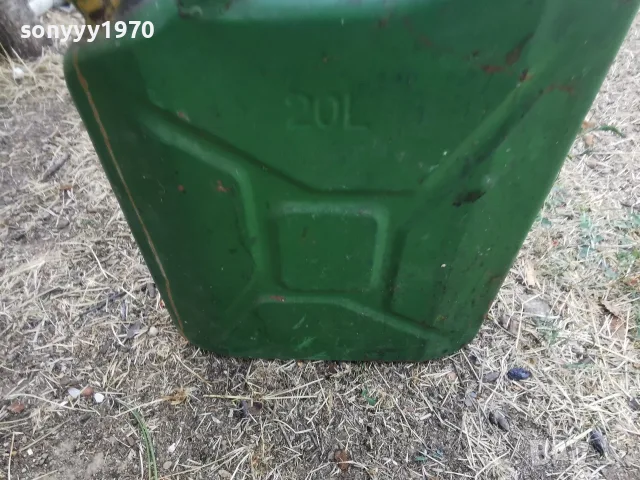 20L МЕТАЛНА СТАРА ТУБА ОТ СОЦА 2309261736L2, снимка 10 - Аксесоари и консумативи - 56199690