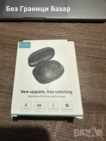 Нови Безжични слушалки със заряден кейс earbuds за музика спорт