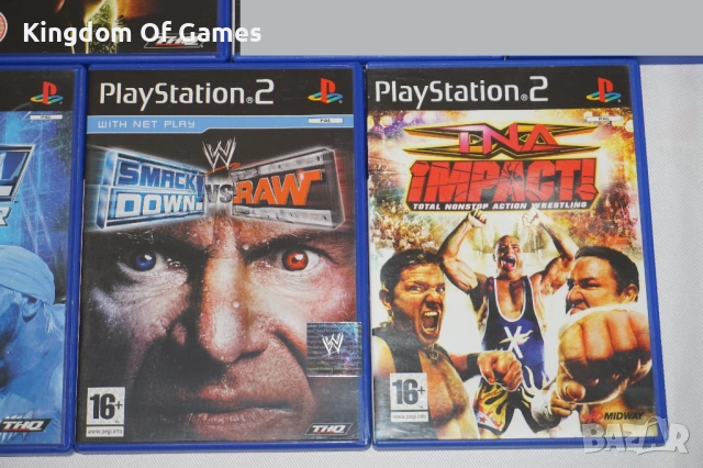 Игри за PS2 SmackDown Vs Raw 2009 2008 2007/Just Bring It/Shut Your Mouth/TNA iMPACT!, снимка 5 - Игри за PlayStation - 54078381