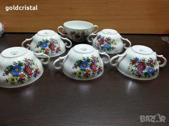 Стар немски порцелан купички , снимка 7 - Антикварни и старинни предмети - 48646363