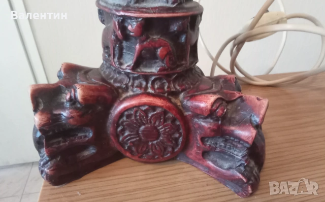 Висока настолна лампа, снимка 10 - Настолни лампи - 54236677