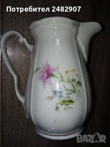 Стара порцеланова кана, снимка 3 - Антикварни и старинни предмети - 49026582