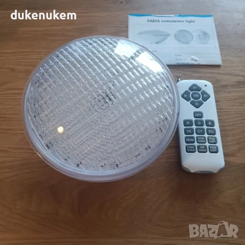 НОВО! RGB LED осветление за басейн – 40W с дистанционно, снимка 7 - Лед осветление - 51027225