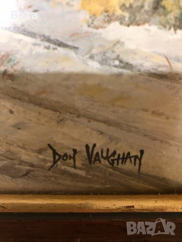 Голяма Картина в дървена рамка със стъкло, снимка 6 - Картини - 38309299