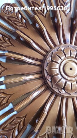 Дърворезба, розета за таван, снимка 4 - Други - 22001619