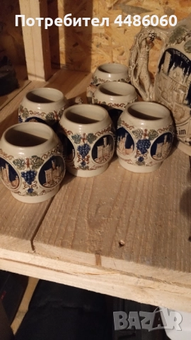 Античен Немски керамичен сервиз, снимка 3 - Антикварни и старинни предмети - 52393719