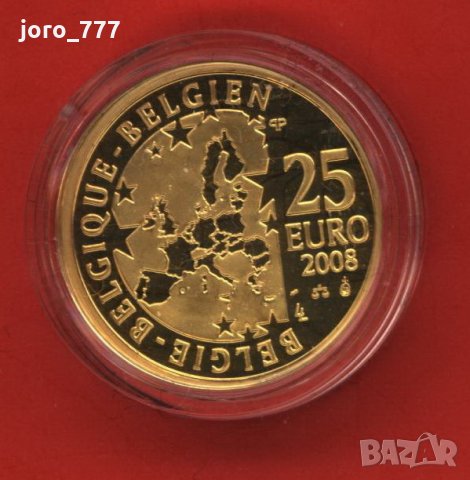 25 евро юбилейна Златна монета Олимпийски игри 2008, снимка 2 - Нумизматика и бонистика - 34972602
