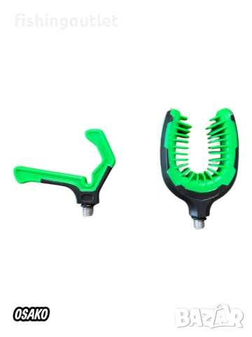 Комплект колчета и бъзбарове за три въдици , подходящи за фидер и дънен риболов в калъф, снимка 5 - Такъми - 54157301