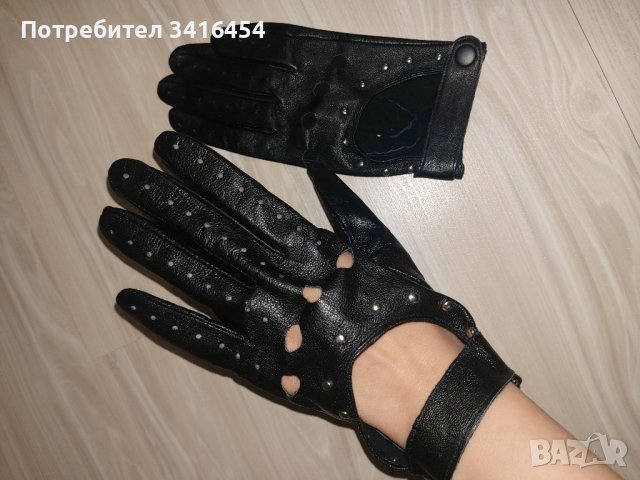 Дамски кожени ръкавици, снимка 4 - Други - 37664905