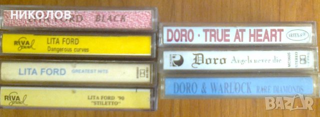 КАСЕТИ  DORO / LITA FORD , снимка 4 - Аудио касети - 42175547