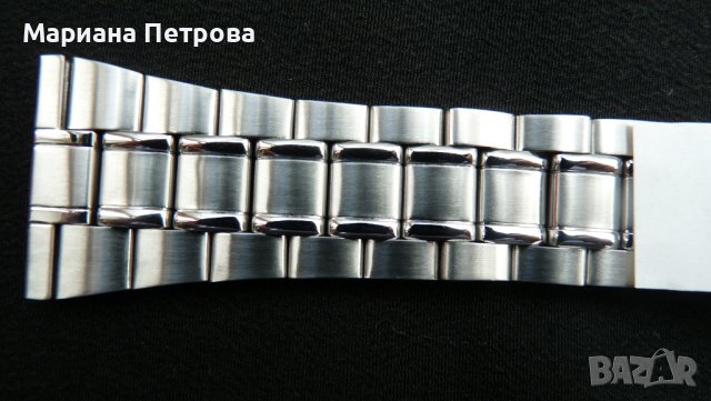 Метална верижка за мъжки часовник AZZURO, снимка 3 - Каишки за часовници - 40548429