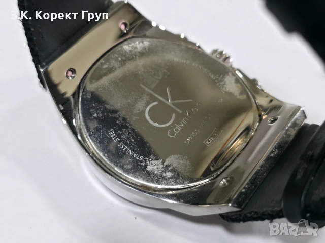 Часовник CALVIN KLEIN Eager Chronograph K4B371B3, снимка 7 - Мъжки - 54324273