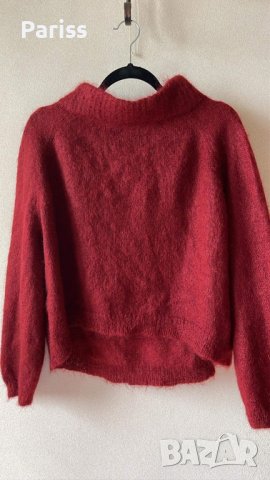 Luisa Cerano италиянска блуза 70% мохер, снимка 2 - Блузи с дълъг ръкав и пуловери - 42774709