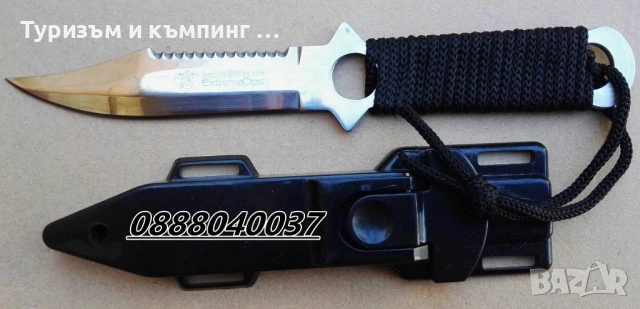 Туристически нож  /за крак или ръка /, снимка 3 - Ножове - 53114718