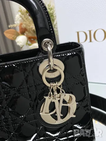 Christian Dior Lady Dior Mini – 20 см , снимка 2 - Чанти - 56467542