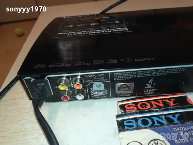 sony BDP-S185 blu-ray player-внос swiss 2605251114, снимка 14 - Плейъри, домашно кино, прожектори - 50428771