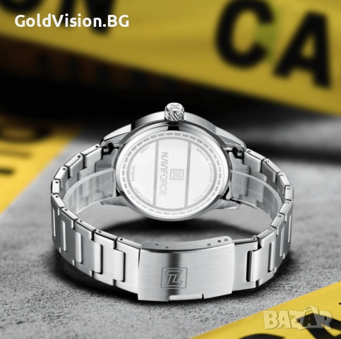 Мъжки часовник Naviforce 8044 – Green, снимка 4 - Мъжки - 54247911