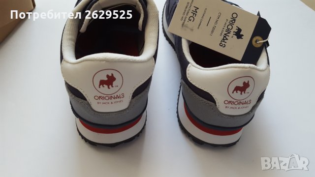 Нови и оригинални кецове Jack & Jones размер 40, снимка 5 - Кецове - 30770451