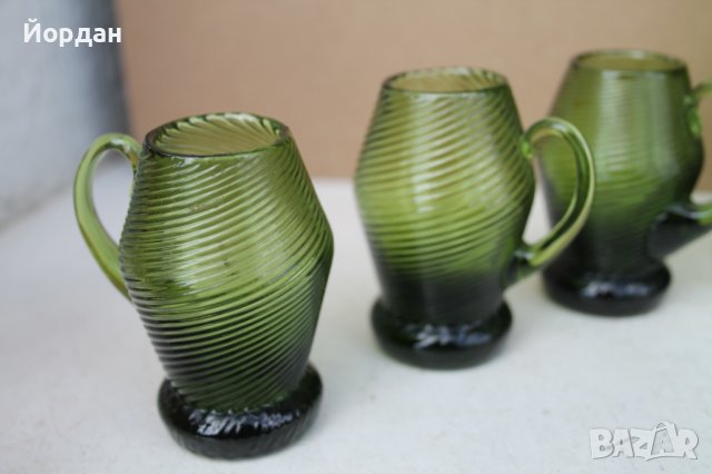 Стар сервиз за алкохол 1930 г., снимка 5 - Други ценни предмети - 40876859