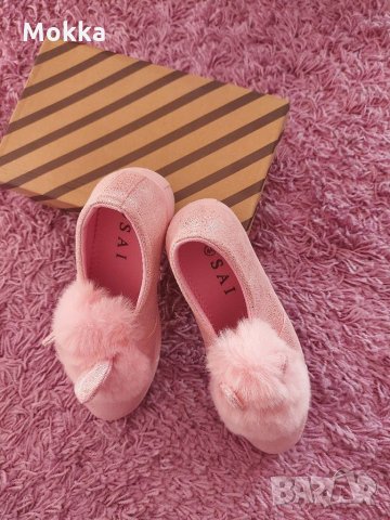 Розови обувки, снимка 1 - Дамски ежедневни обувки - 31324837