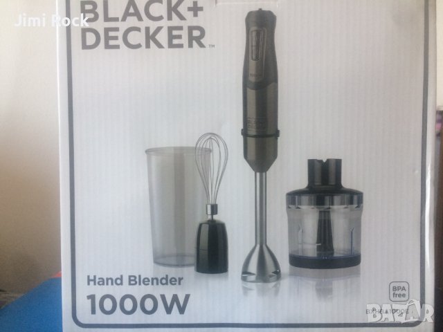 Нов блендер пасатор.BLACK DECKER 1000W, снимка 1 - Миксери - 39764707