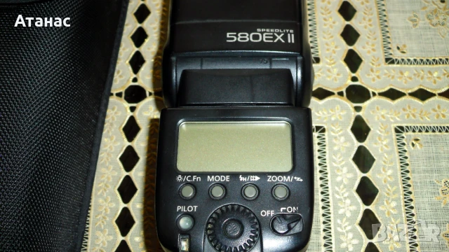 Светкавица CANON 580 EXII, снимка 2 - Светкавици, студийно осветление - 50531535