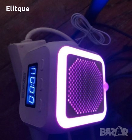 Малко радио с Bluetooth, аларма и осветление, снимка 6 - Друга електроника - 52657515