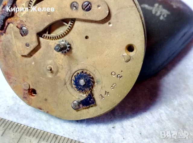 МЕХАНИЗЪМ от СТАР РЯДЪК КОЛЕКЦИОНЕРСКИ ШВЕЙЦАРСКИ ДЖОБЕН ЧАСОВНИК 48702, снимка 5 - Антикварни и старинни предмети - 48553639
