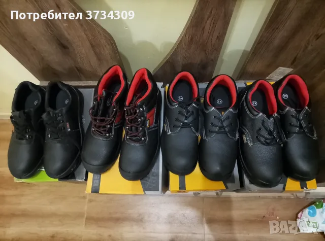 Работни обувки с метално бомбе, 43 номер, снимка 3 - Мъжки боти - 56124058