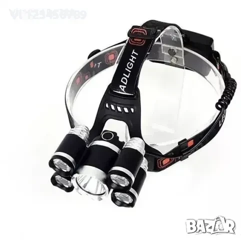 Челник Cree T6 - XML с 5 LED диода, снимка 4 - Къмпинг осветление - 50740331