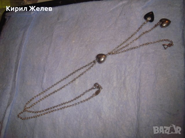 STEFANI ST. JACQUES МАРКОВО СРЕБЪРНО АРТ КОЛИЕ СРЕБРО 925 ФИНО ДИЗАЙНЕРСКО БИЖУ 28789, снимка 8 - Колиета, медальони, синджири - 37252468