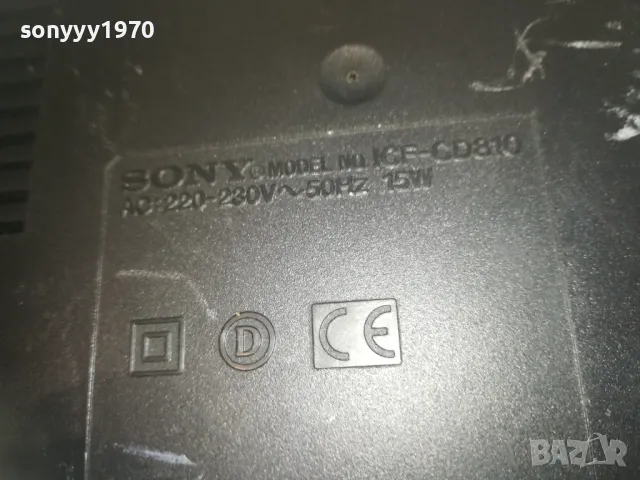 SONY ICF-CD810 CD RADIO-ВНОС SWISS 0911241921LNWCR, снимка 18 - Аудиосистеми - 47906031