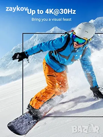 UGREEN HDMI Switcher 3 IN 1 OUT HDMI Switcher Splitter, снимка 2 - Друга електроника - 48159220