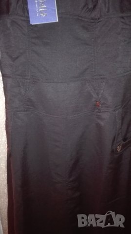 Дълга черна рокля „Ками”, снимка 3 - Рокли - 26544434