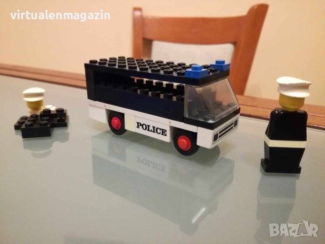 Много стар Конструктор Лего - LEGO Police 659 - Police Patrol with Policemen, снимка 2 - Колекции - 42170496